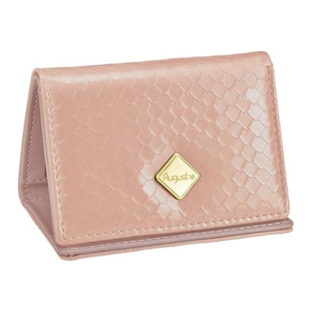 AUGUST 18 Small Trifold Slim Wallet ID/Photo Card Holder For Women